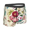 thumbnail image 3 of Disketp Bird Butterfly Rose Men'S Boxer Briefs,Soft And Breathable Cotton Underwear With Comfortflex Waistband, 3 of 9