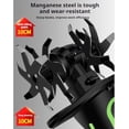 thumbnail image 6 of 2 in 1 Cordless Tiller and Cultivator with Extension Pole, 20V Lightweight Handheld Battery Tiller Cultivator for Garden, Flower Beds, Weeding, Trenching, Battery Included, 6 of 9