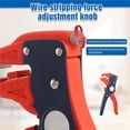 thumbnail image 5 of Wire strippers, Self Adjusting Wire Stripper, Multifunctional Wire Stripper Crimper Cable Cutter Pliers 2 in 1 Automatic Wire Stripper and Cutter, 5 of 8