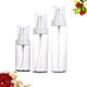 thumbnail image 3 of 3 botellas de plástico transparente con pulverizador, vacías, para plantas, rellenables, con atomizador, dispensador de viaje y tapa antipolvo (80 ml, 120 ml, 150 ml, 1 de cada tamaño)., 3 of 7