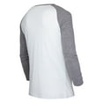 thumbnail image 3 of Men's Concepts Sport White/Charcoal Charlotte FC Concord Henley Raglan Long Sleeve Top, 3 of 3