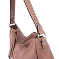 thumbnail image 7 of Montana West Hobo Bag for Women Crossbody Purse and Handbags Ladies Chic Shoulder Bags, Dark Pink, 7 of 7
