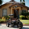 thumbnail image 6 of TOXOZERS 500W Electric Trike,3-Wheel Electric Scooter for Adults & Seniors with Removable Seat, 20-25Miles Range, Adjustable Height, LED Light, 6 of 7