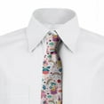 thumbnail image 2 of Nursery Necktie, Colorful Fairy Composition, Dress Tie, 3.7", Multicolor, by Ambesonne, 2 of 3