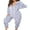 Gray, variant on Gureui Women Fleece One Piece Jumpsuit Pajamas Long Sleeve Hooded Zipper Onesie Romper Holiday Sleepwear Loungewear