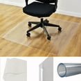 thumbnail image 3 of Topcobe 47"Lx59"Wx0.06"H Office Chair Mat, PVC Desk Chair Mat, Chair Mat for Carpet/ Hardwood Floor, Office Desk Chair Computer Chair Mats for Office Chairs, 3 of 5