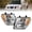 Chrome Amber, variant on For 2005-2008 Frontier 05-07 Pathfinder Chrome Headlights Headlamps Left+Right