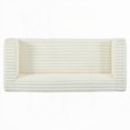 thumbnail image 2 of [Modern 89" Corduroy 3-Seat Sofa with Squared Arm - Luxury Soft for Living Room], 2 of 13