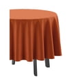thumbnail image 3 of Vargottam Indoor/Outdoor Round Tablecloth 58 Inch Round Tablecloth Waterproof Patio Table Cloths, Spring/Summer Table Covers for Backyard Circular Table/BBQs/Picnic - Orange, 3 of 7
