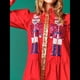 thumbnail image 4 of Vestido Camisero de Cascanueces para Mujer, con Brillo Navideño, Sudadera de Papá , Minivestido Tipo Suéter Rojo XL, 4 of 7