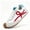 Red, variant on CHICVOMEY Sneaker for Men Rubber Sole Lightweight Non Slip Walking Shoes Retro Casual Comfortable Spring Summer Work Sneakers