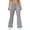 Gray, variant on Fashion Gifts for Her Nnhblu Sweatpants Women Autumn Bell-bottoms Flares Comfy Long Long Trousers for Women Tall Black