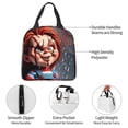 thumbnail image 5 of Saiise Chucky Print Lunch Box for Men Women Adults Lunch Bag for Office Work Picnic - Reusable Portable Lunchbox, 5 of 8