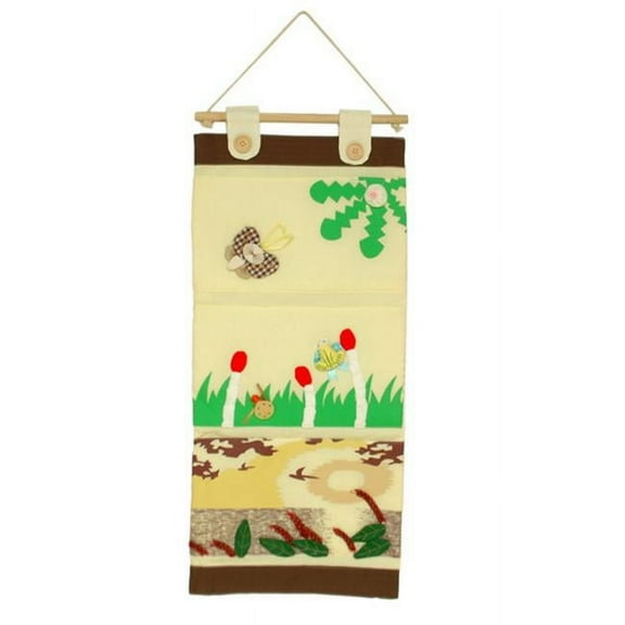 WH-LJF031-1 Nice Day Ivory/Wall Hanging/Baskets/Hanging Wall Basket/ Hanging Wall Baskets