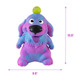 thumbnail image 4 of Squishy Toy Dog - ORB Funkee Monkee Animalz Dog JUMBO (Blue/Purple) - BIG 4.5 lb Squishy Dog with Ball - Funny, Stretchy, Squeeze for Stress Relief - Novelty Sensory Fidget Animal for Kids and Adults, 4 of 5