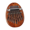 thumbnail image 2 of Mini piano de pulgar portátil de 8 teclas para principiantes Agua, 2 of 9