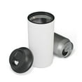 thumbnail image 4 of RTIC Stainless Steel Insulated Can Chiller with Lid, Fits 12 oz, 16oz, White, 4 of 6