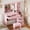 35.44" Pink, variant on UGTOO 58.27" Modern LED Makeup Vanity Desk with Mirror & Lights, 10 Adjustable LED Bulbs, 8 Drawers + 2 Cabinets, White Farmhouse/Minimalist Design