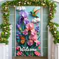thumbnail image 6 of Floral Theme Hello Spring Banner Butterfly Accents Spring Display Colorful Design 3D Lettering Floral Backdrop for Spring Party Garden Gathering Outdoor Event, 6 of 9