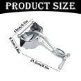 thumbnail image 3 of Handheld Juicer,Stainless Steel Manual Juicer Hand Press,Handheld Juicer Squeezer,Fruit Juicer Hand Press Citrus Juicer Pomegranate Juice Squeezing Tool(360g), 3 of 5