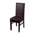 thumbnail image 1 of Bearachild Sillas sin comprometer el estilo con estas fundas para sillas Funda para silla de comedor de PU de amplia aplicación Conjuntos de muebles de sala de estar Café de encaje, 1 of 6