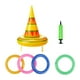 thumbnail image 1 of Juguete inflable para lanzar sombreros, ideal para carnaval al aire libre, juego inflable resistente para piscina, patio trasero, niños y niñas., 1 of 9