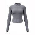 thumbnail image 2 of Body moldeador de terciopelo para otoño e invierno, traje de yoga, top grueso y cálido, traje de fitness, chaqueta deportiva informal para correr, chaleco térmico para mujer, 2 of 3