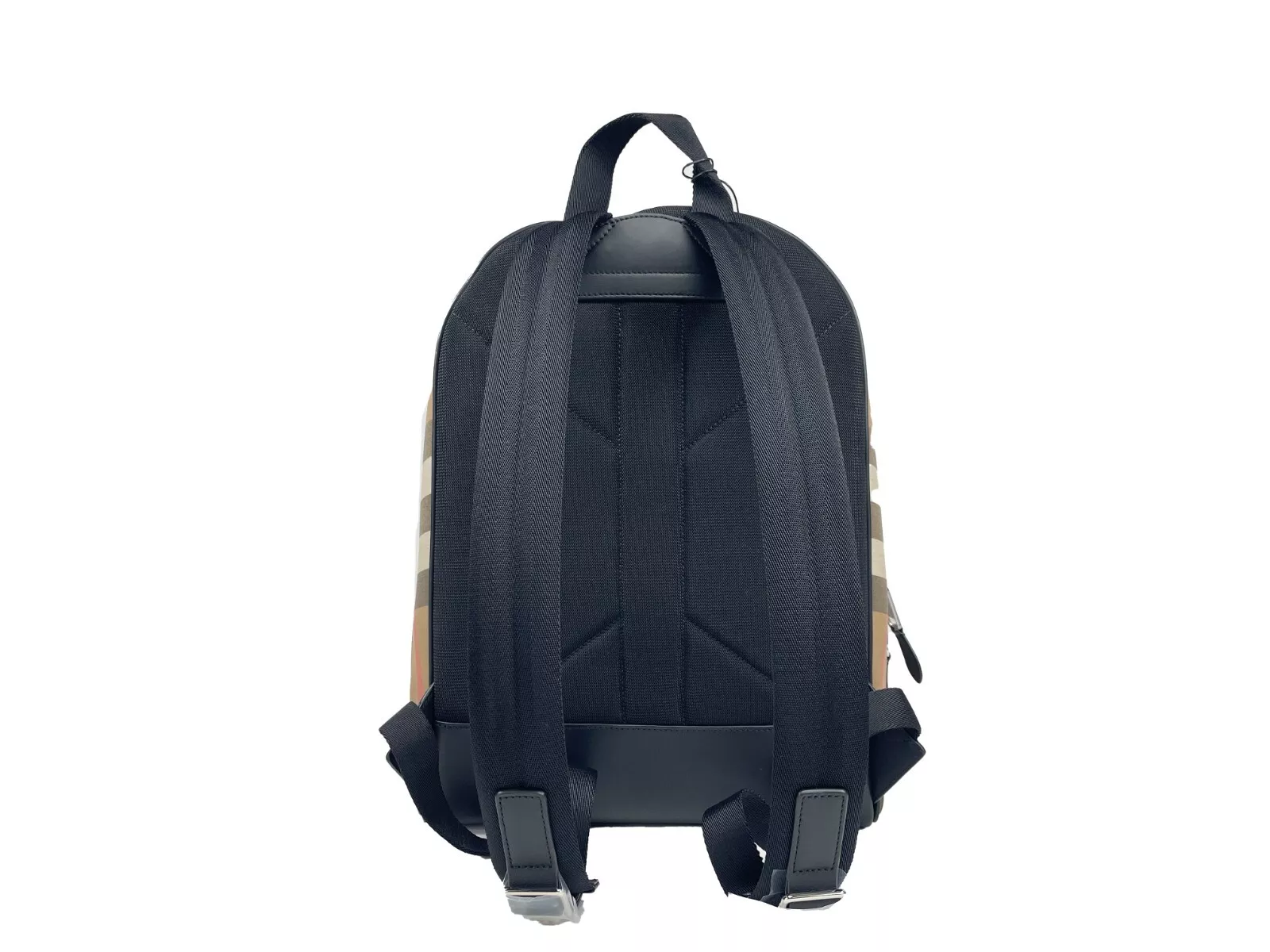 Burberry Jeff Check Canvas Backpack Bookbag - Walmart.com display picture 1