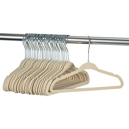 Ivory Hangers - Luxurious Baby Velvet Hangers - Premium Quality, Space Saving, Strong and Durable - Perfectly Sized For Babies 0-48 months - 11