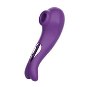 Tracy's Dog Pulsing Vibrator with 10 Sucking Modes,Adult Sex Toys for Women,Purple