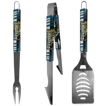 Siskiyou - NFL 3 Piece Tailgater BBQ Set, Jacksonville Jaguars
