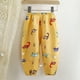 thumbnail image 2 of Odeerbi 1-6 Años Para Niños Pantalones de Chándal Lindo Entrenamiento de Estampado de Dinosaurio Atletismo Pantalones de Joggadores Atletismo Pantalones Cortos Joggers, 2 of 3