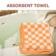 thumbnail image 3 of 2 toallas a cuadros absorbentes de agua, toallas de mano y toallas para lavarse la cara, 3 of 8