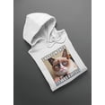 thumbnail image 3 of It Was Awful Grumpy Cat Poster Hoodie Men -T-Line Designs, Male x-Large, 3 of 4