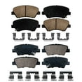 thumbnail image 5 of Detroit Axle - Brake Pads for Hyundai Elantra Coupe GT Veloster Kia Forte Koup Forte5, Front & Rear Ceramic Brake Pads w/ Hardware Replacement, 5 of 7