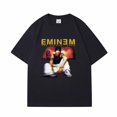 thumbnail image 2 of Camisetas con estampado de Eminem LiL Peep Asap Rock para hombre, ropa de calle de Hip Hop, camisetas informales de manga corta para hombre, camisetas Unisex con cuello redondo, 2 of 4