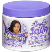 Stay On Satin/Night Dress: Nighttime Treatment Vitamin Moisture Recovery Cream, 3.7 oz