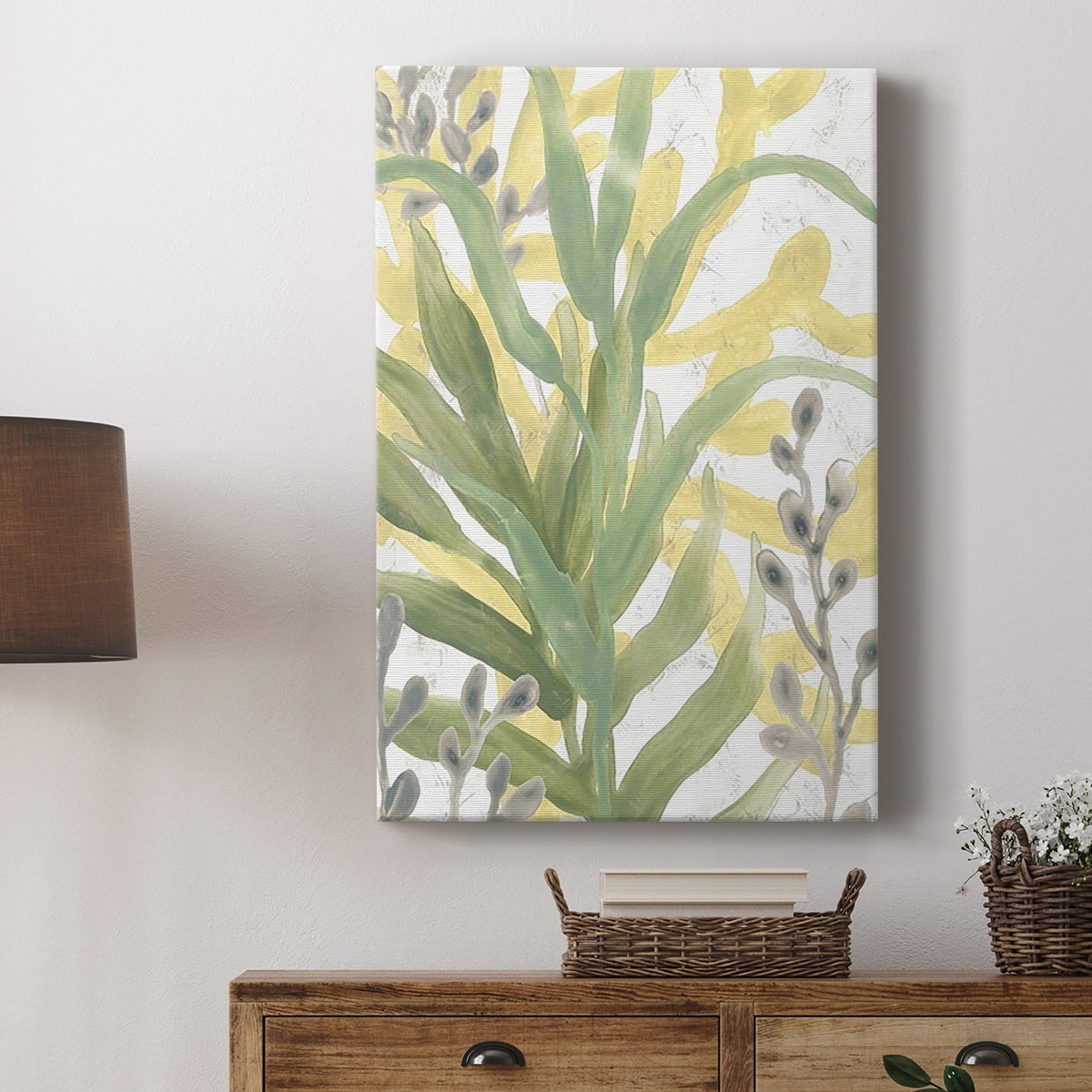 Sea Grass Fresco IV Premium Gallery Wrapped Canvas - Ready to Hang