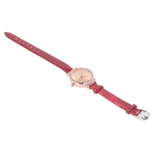Reloj Minimalista para Mujer Correa de Cuero Ultrafina Reloj de Pulsera Informal a la Moda Relojes para Mujer Vestido Sencillo Analógico de Cuarzo ANGGREK Otros