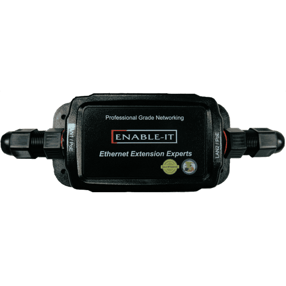 Enable-IT 24V Outdoor Gigabit Inline PoE Reducer