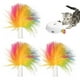 thumbnail image 4 of Juguete Interactivo Para Gatos, Juguete Para Gatos Con Plumas De Captura Eléctricas, Con Pluma Giratoria Electrónica, Juguete Automático Para Gatos O Gatitos Serendint PT001599-02, 4 of 5