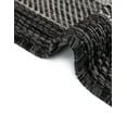 thumbnail image 6 of Unique Loom Outdoor Border Collection Area Rug - Soft Border (5' 3" Octagon Black/Ivory), 6 of 11