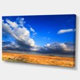 thumbnail image 2 of Clouded Blue Sky over Prairie - Landscape Canvas Art Print, 2 of 4