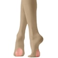 thumbnail image 6 of Wioihee Girls Ballet Tights Socks , Solid Color Footed Dance Tights with Hole Socks , Stretchy Kids Transition Tights for Ballet Class & Performance, 6 of 9