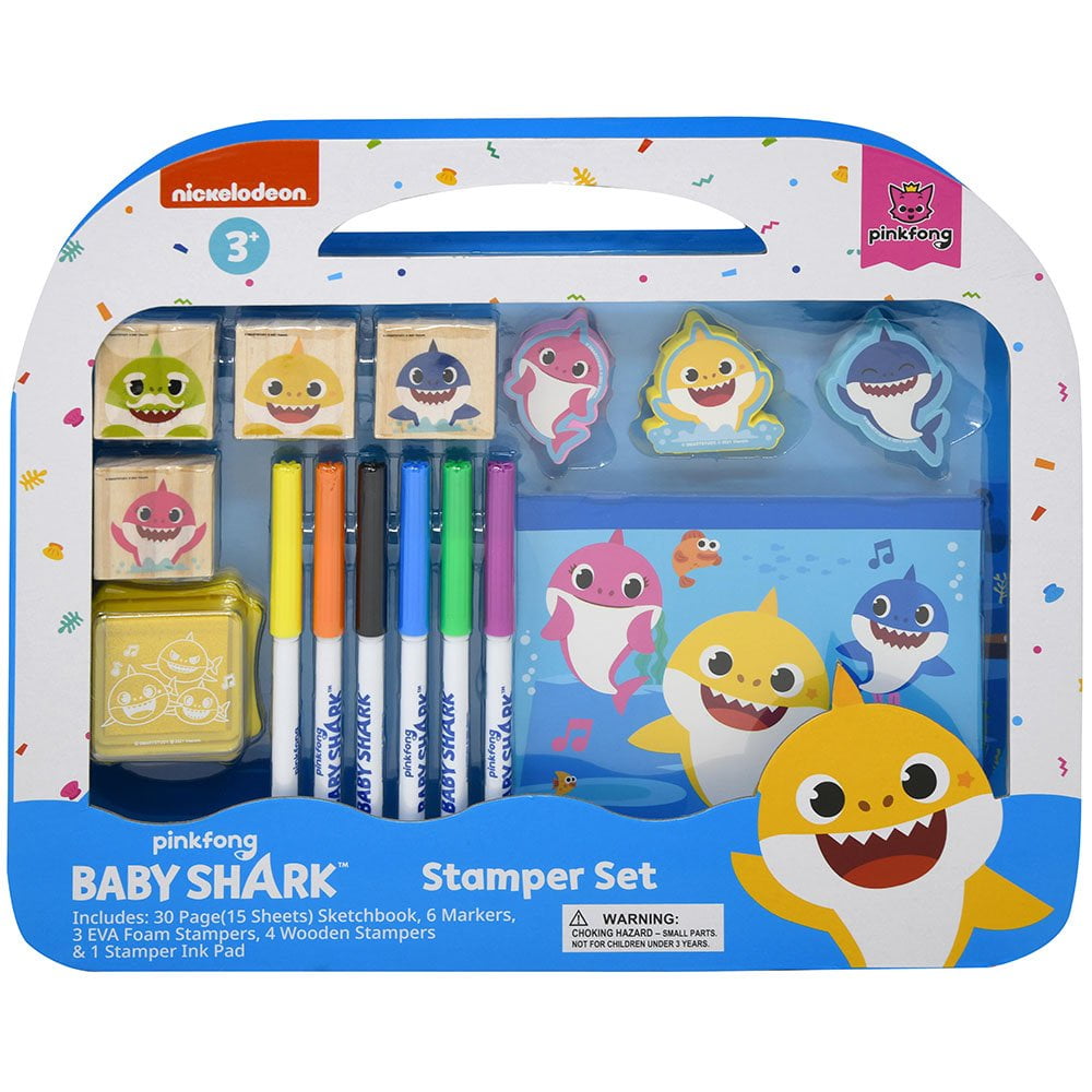 Pinkfong Baby Shark Stampers Deluxe Box - Walmart.com