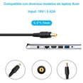 thumbnail image 2 of Cargador Para Laptop Compatible Para Acer 19V A 3.42A Vimi, 2 of 6