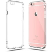 Shamos Case for iPhone 6 Plus and iPhone 6S Plus Crystal Clear Shock Absorption TPU Rubber Gel Transparent (Clear)