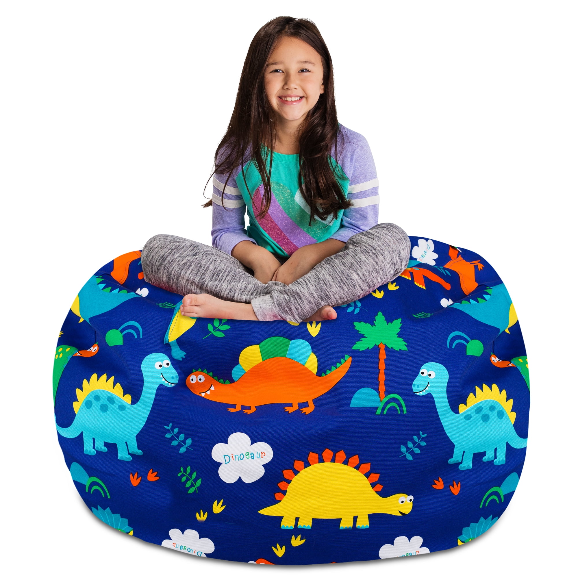 Posh Creations Bean Bag Stuffable Cover Toy Organizer, Soft Cover