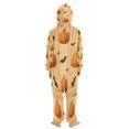 thumbnail image 3 of Vzayyk 4T-14Y Size Aviliable Cozy One-Piece Footless Sleeper Pajama Pumpkin and Bats, 3 of 8