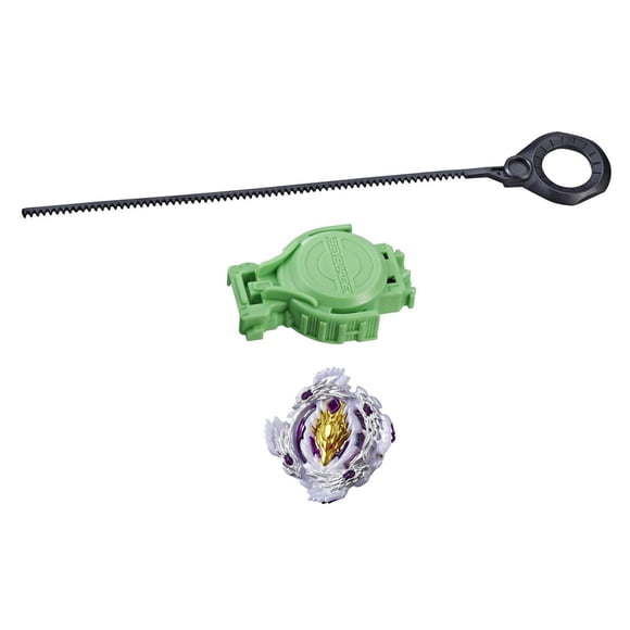Beyblade Burst Turbo Slingshock - Kit de départ toupie Luinor L4 avec propulseur